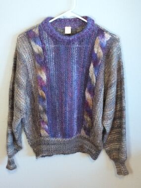 Vintage Nina Ricci Mohair‑Blend Sweater RARE FIND!